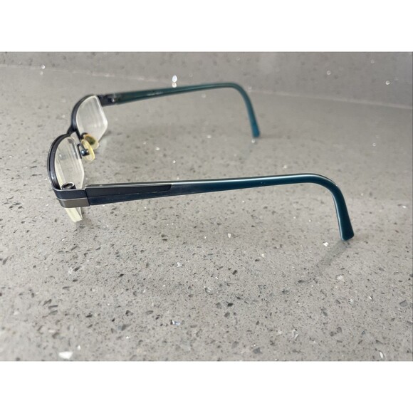 Takumi Eyeglasses 53-18-135 50 Patented Technology FRAMES Only Blue half rim main image 7
